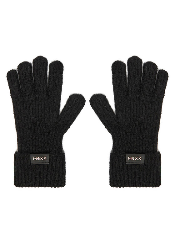 MEXX MEXX Mănuși CEO-MEXX-W6-001-AW26 Negru