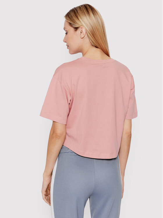 T-shirt Embrodered Bookstore Logo 114969 Rosa