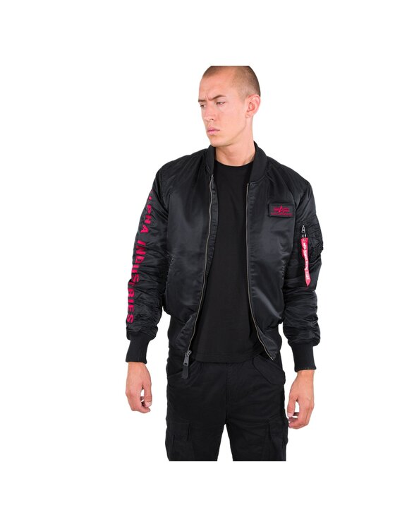 Alpha Industries Alpha Industries Kurtka bomber AI.133104-94-XXL Czarny Slim Fit