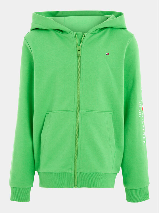 Tommy Hilfiger Tommy Hilfiger Pulóver KS0KS00421 M Zöld Regular Fit