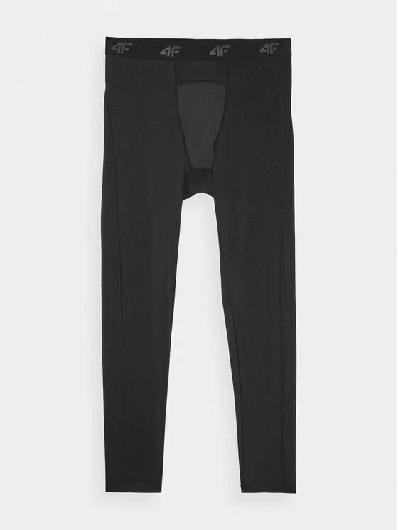 4F 4F Leggings 4FWSS24TFTIM227-20S Nero Slim Fit