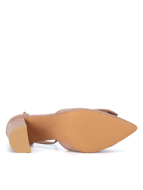 DeeZee DeeZee Czółenka WS1001-01 Różowy