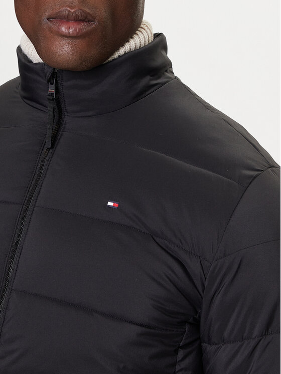 Tommy Hilfiger Tommy Hilfiger Зимно яке MW0MW41982 Черен Regular Fit