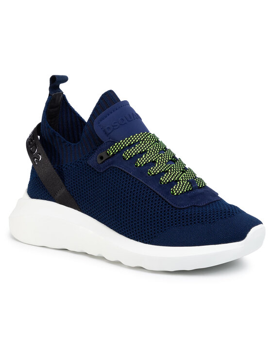 Dsquared2 Dsquared2 Tenisice Lace-Up Low Top Sneakers SNM0074 50202581 M071 Tamnoplava