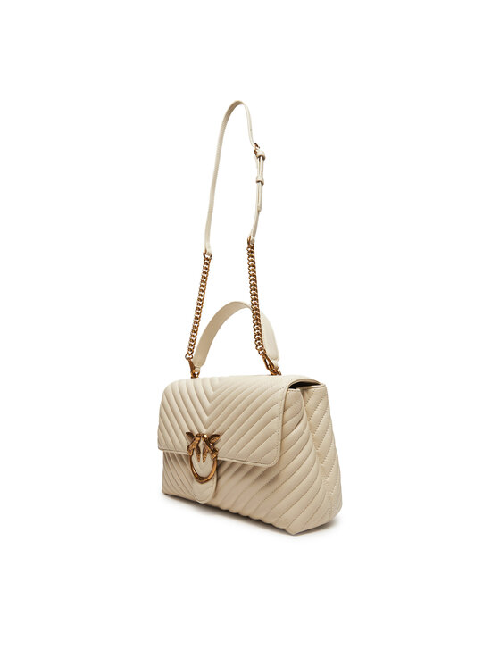 PINKO PINKO Rankinė Love Lady Puff Big Cl 100042 A0GK Z14Q Balta