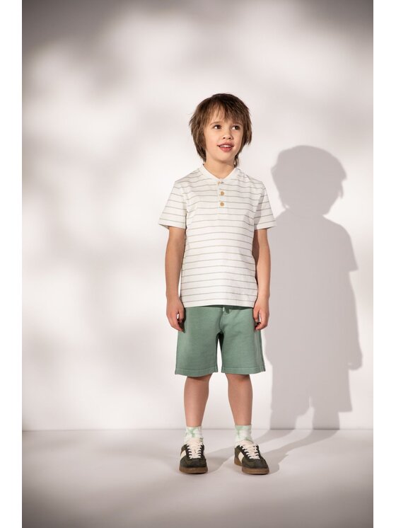 Coccodrillo Coccodrillo T-Shirt WC6143206TBK-003 Krémová Regular Fit