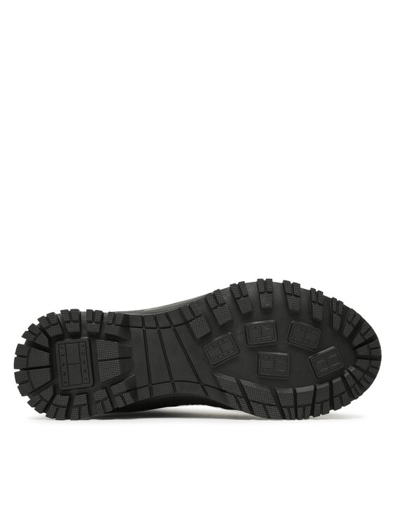 Tommy Jeans Tommy Jeans Kotníková obuv Tjm Urbans Boot Mid EM0EM01339 Černá