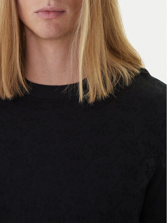 JOOP! JOOP! Megztinis 17 JK-26Cahilo 30047704 Juoda Modern Fit