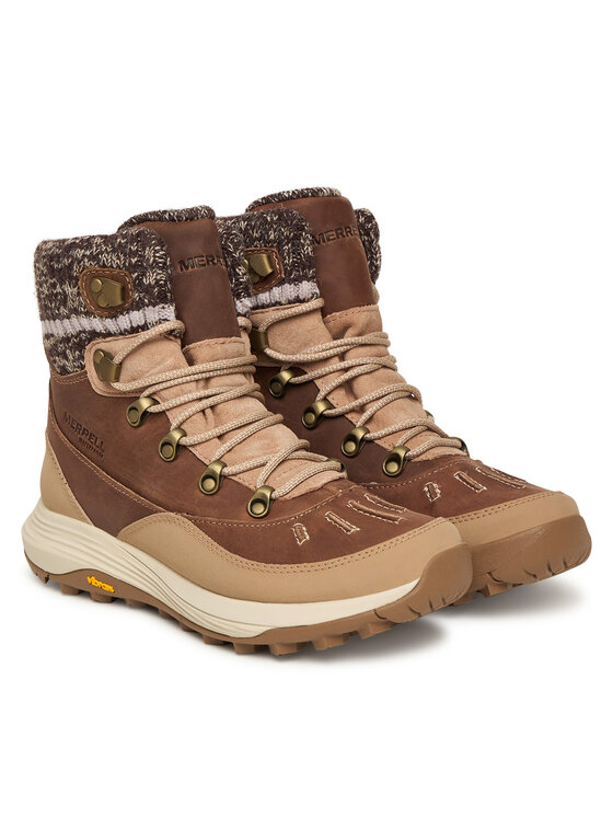 Merrell Merrell Hótaposó Siren 4 Thermo Mid Zip Waterproof J038764 Barna