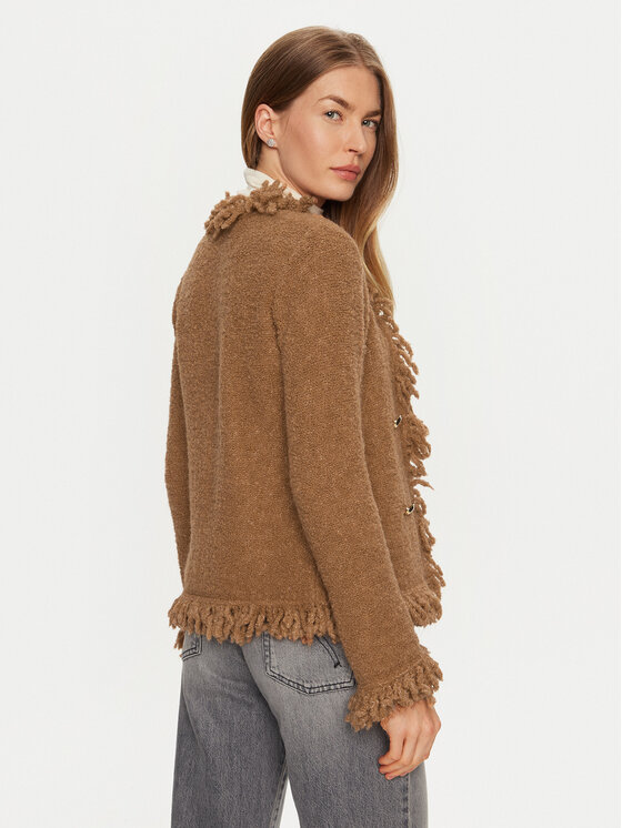 Marella Marella Kardigan Rovo 2423916104 Brązowy Regular Fit