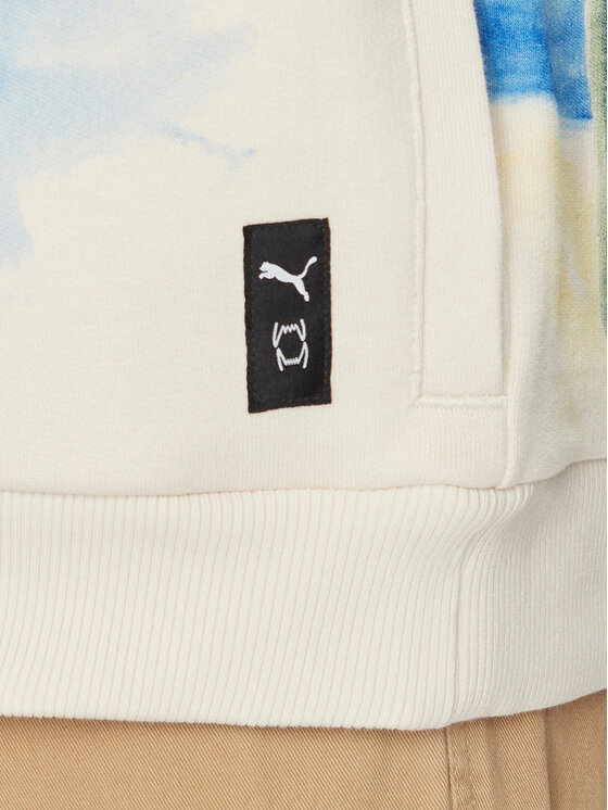 Puma Puma Суитшърт Showtime 624735 Екрю Relaxed Fit