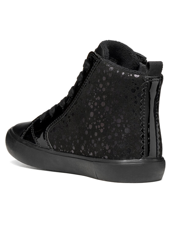 Geox Geox Сникърси J Gisli Girl J664ND 0AU02 C9999 D Черен