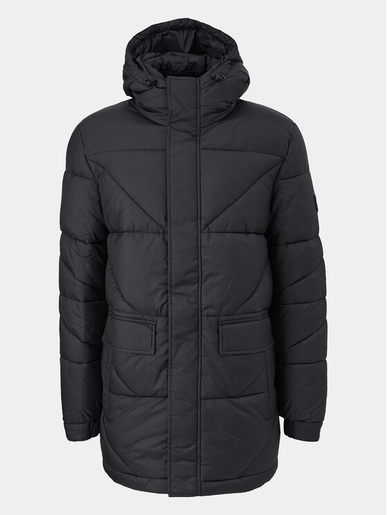 s.Oliver s.Oliver Пухено яке 2134322 Черен Regular Fit