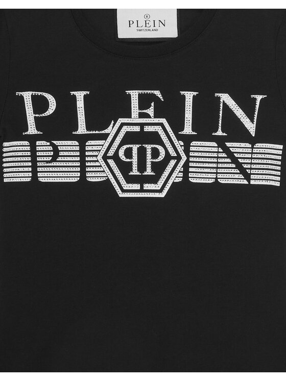 PHILIPP PLEIN PHILIPP PLEIN T-Shirt 20109 Czarny Regular Fit
