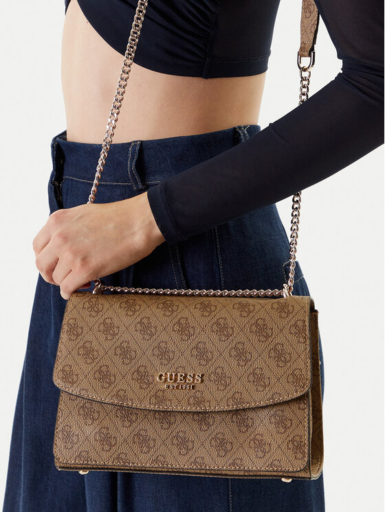 Guess Guess Τσάντα Calista HWSG73 34210 Καφέ