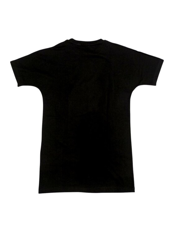 Disclaimer Disclaimer Vestito elegante q-bab-70101 Nero Regular Fit