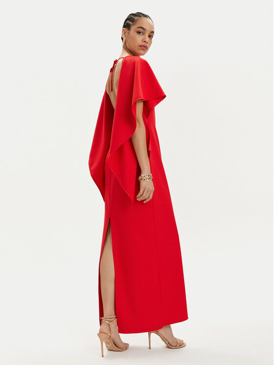 Lola Casademunt by Maite Lola Casademunt by Maite Estélyi ruha MS2416003 Piros Regular Fit