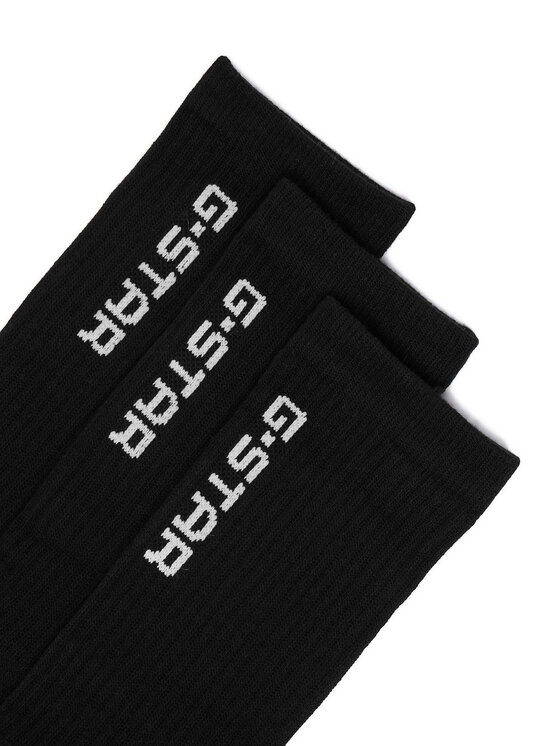 G-STAR G-STAR Довгі шкарпетки CEO_AS_G-STAR_312_W_AW26 (3-PACK) Чорний