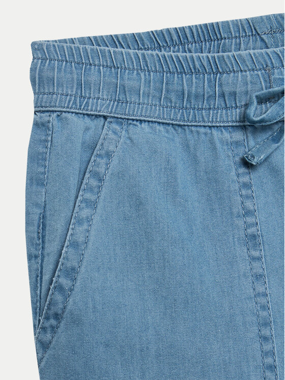 Coccodrillo Coccodrillo Hlače iz tkanine WC4119101HGK Modra Relaxed Fit
