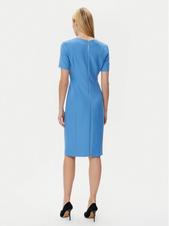BOSS BOSS Haljina za svaki dan Damaisa 50490044 Plava Slim Fit