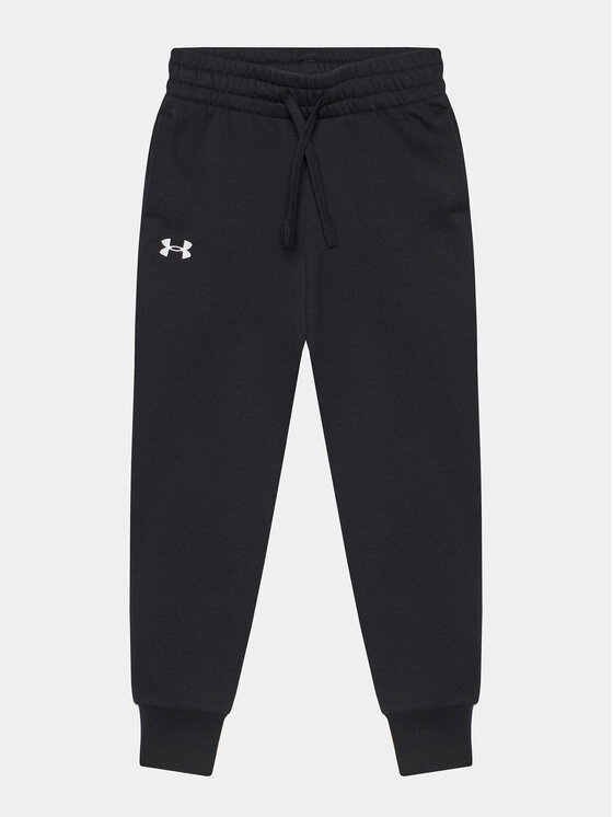 Under Armour Sporta bikses Ua Rival Fleece Joggers 1379525 Melns Loose Fit