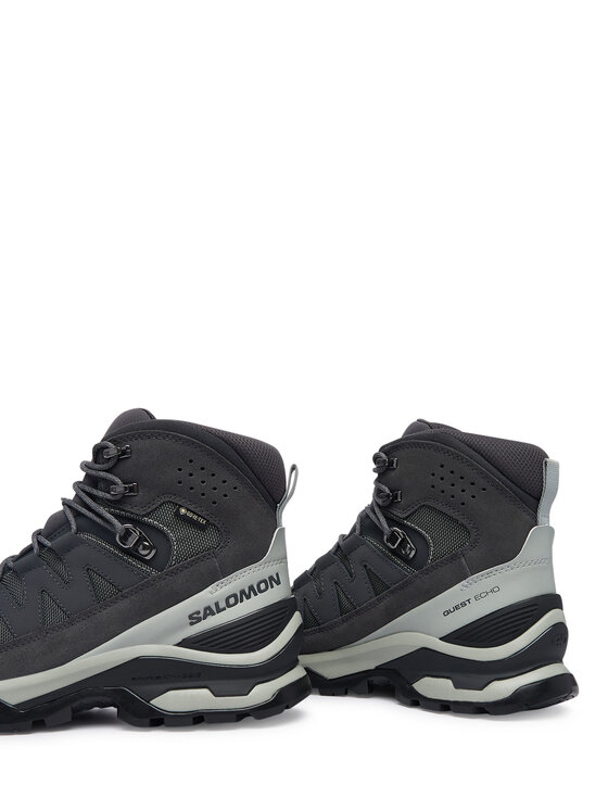 Salomon Salomon Pārgājienu apavi Quest Echo Gore-Tex L49146200 Pelēks