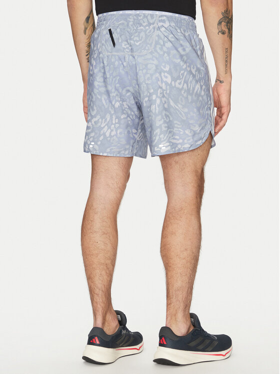 adidas adidas Sportshorts Own the Run 3-Stripes JD7769 Blau Regular Fit