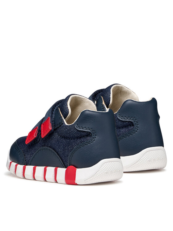 Geox Geox Sneakersy B Iupidoo Boy B3555C 01354 C0735 Granatowy