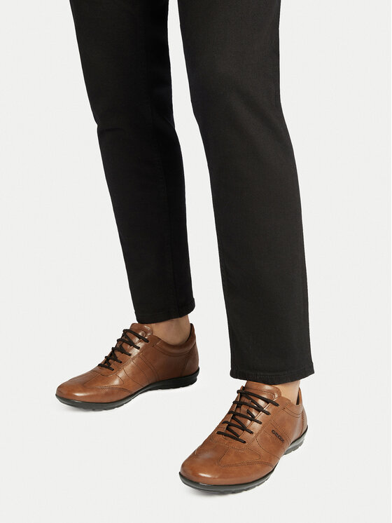Geox Geox Poltopánky Uomo Symbol U74A5B 000LM C6003 Hnedá