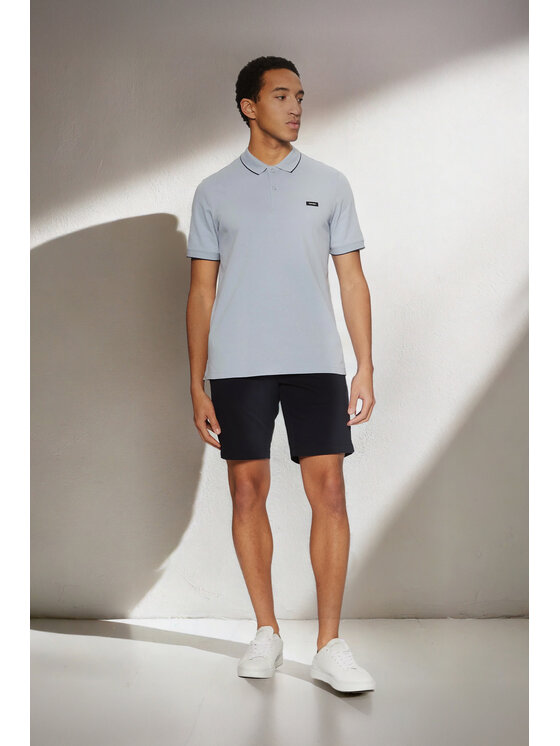 Calvin Klein Calvin Klein Tricou polo K10K112751 Albastru Regular Fit