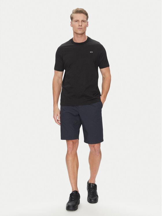 Paul&Shark Paul&Shark Marškinėliai C0P1092 Juoda Regular Fit