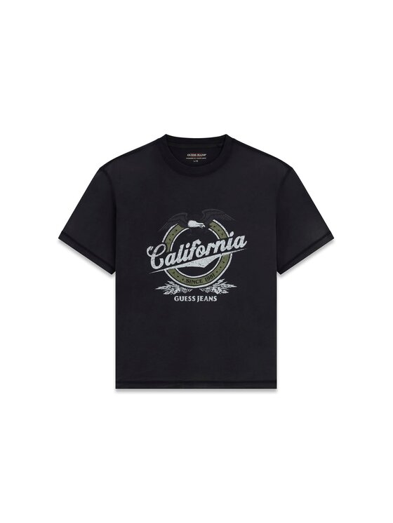 Guess Guess T-Shirt 183251 Černá Classic Fit