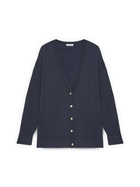 Fiorella Rubino Fiorella Rubino Maglione M084L008356N034 Blu Regular Fit