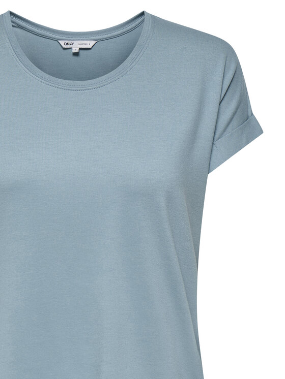 ONLY ONLY Tricou Moster 15106662 Albastru Regular Fit