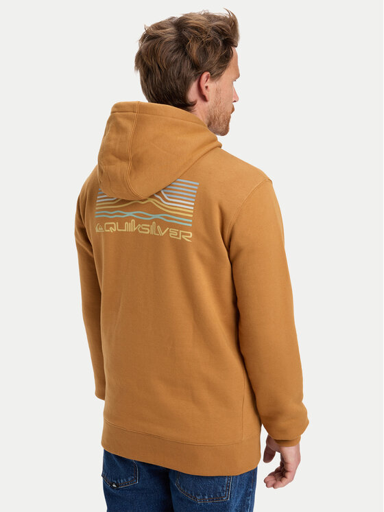 Quiksilver Quiksilver Sweatshirt Light Waves EQYFT05168 Orange Regular Fit