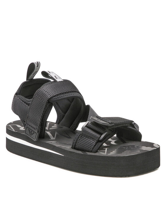Emporio Armani Emporio Armani Szandál X4P113 XN170 K001 Fekete