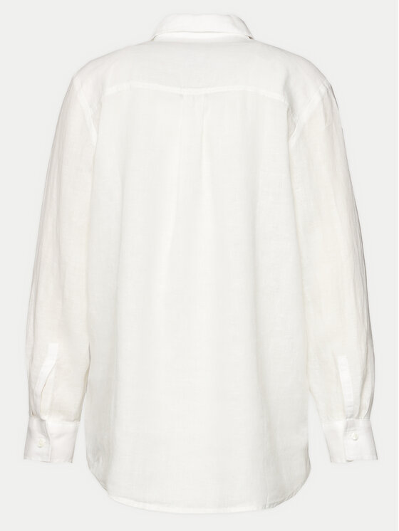 Gap Gap Koszula 875983-03 Biały Relaxed Fit