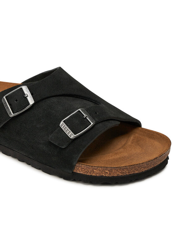 Birkenstock Birkenstock Natikači Zürich 1025060 Črna