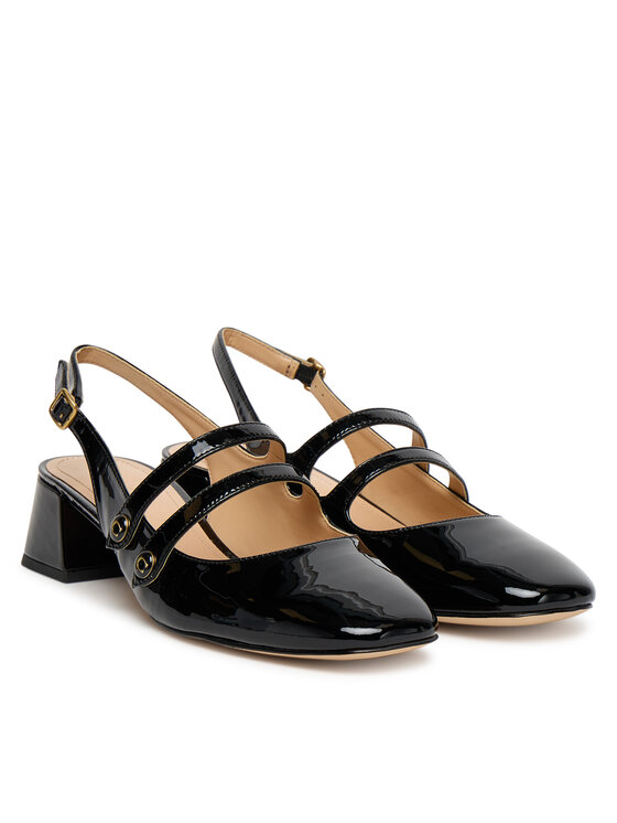 Coach Coach Sandali Winley Slingback Mary Jane CAS42 Črna