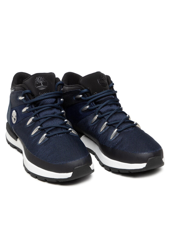 Timberland Timberland Pohodni čevlji Sprint Trekker Mid Fab Wp TB0A2FXT019 Mornarsko modra