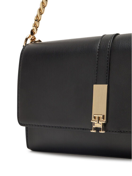 Tommy Hilfiger Tommy Hilfiger Käekott Th Heritage Conv Crossover Chain AW0AW17223 Must