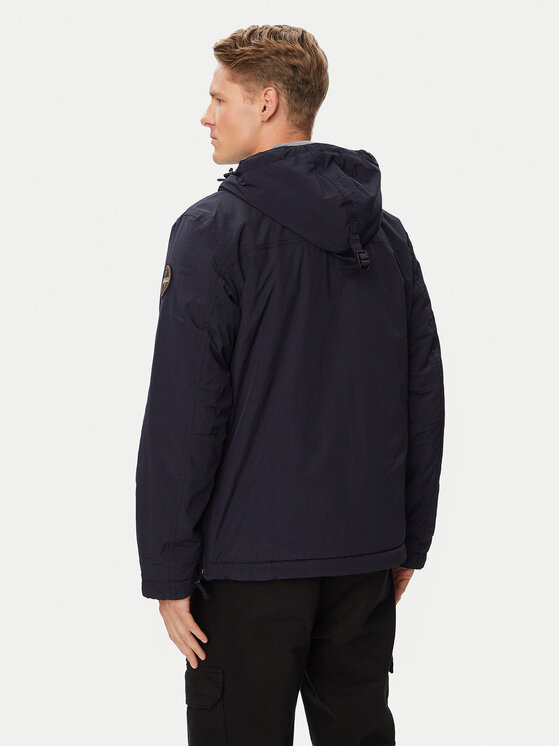 Napapijri Napapijri Kurtka anorak Rainforest Winter 3 NP0A4GMC Granatowy Regular Fit