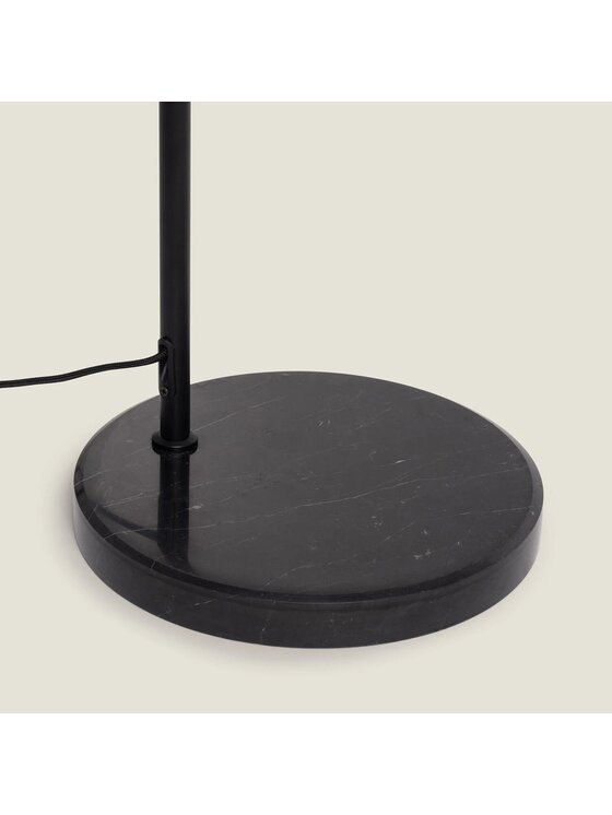 MIAhome MIAhome Lampa pogłogowa z plecionym kloszem Beyavo Brązowy
