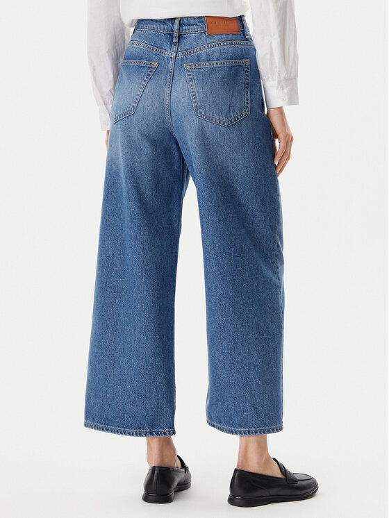 Marc O'Polo Marc O'Polo Džínsy M02 9078 12091 Modrá Wide Leg