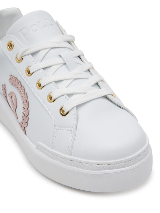 Pollini Pollini Sneakersy SA15184G0MXF113A Biela