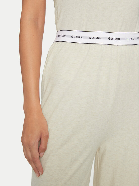 Guess Guess Pyjama O4YX02 KBBU1 Écru Regular Fit
