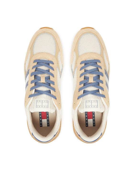 Tommy Jeans Tommy Jeans Laisvalaikio batai Tjm Technical Runner Ess EM0EM01537 Smėlio