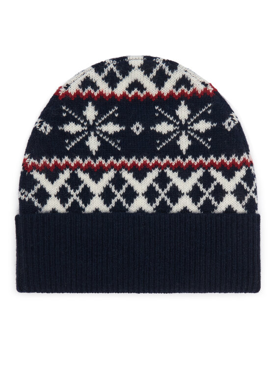 Tommy Hilfiger Tommy Hilfiger Σκούφος Th Flag Fairisle AM0AM14860 Σκούρο μπλε