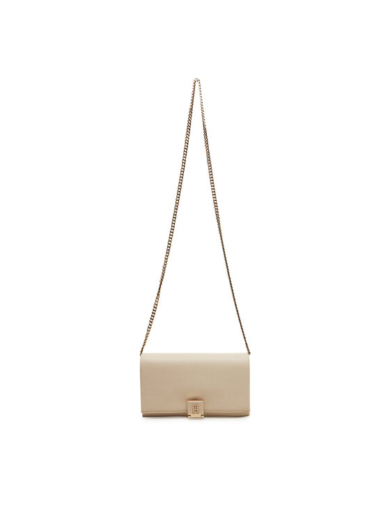 Tommy Hilfiger Tommy Hilfiger Τσάντα Th Her Flap W/Chain AW0AW17403 Μπεζ