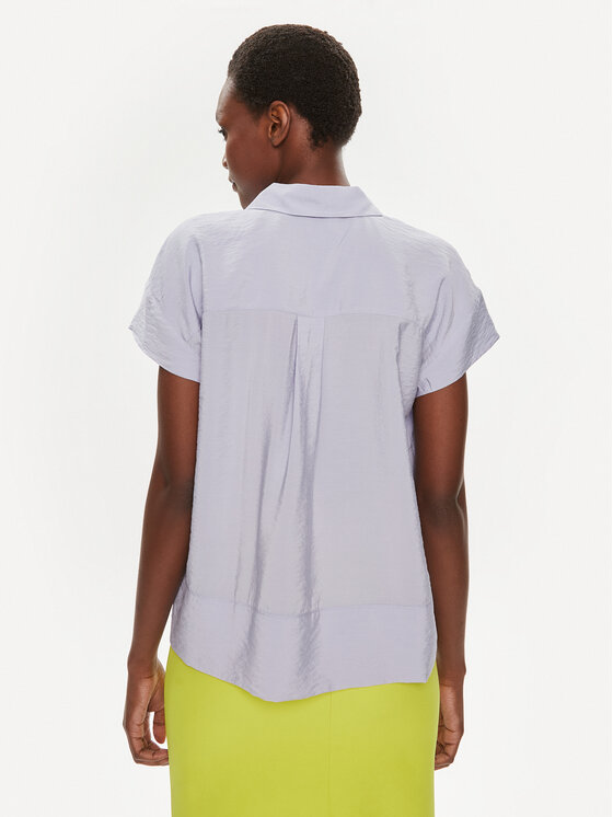 Tamaris Apparel Tamaris Apparel Koszula Almada TAW0517 Fioletowy Regular Fit